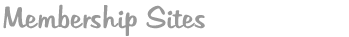 membership sites